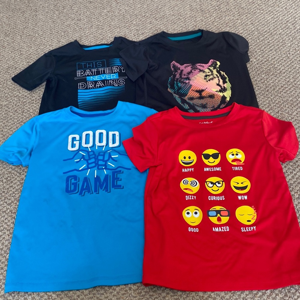 4 tshirts from Target! All in motion and cat&jack